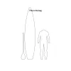 Prolimit SUP EVO RACE Boardbag védőzsák