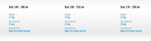 Gaastra HYBRID LINE (alu-carbon) boom