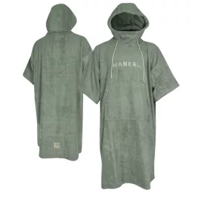 Manera Bamboo Summer Poncho Green