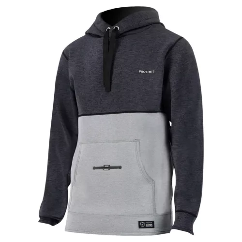 Prolimit Neoprene Hoodie Mercury Light Grey