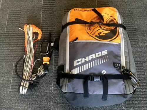 Cabrinha Chaos 11m2 használt kite + bar