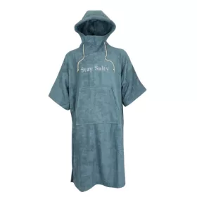 Manera Bamboo Poncho Smokey blue