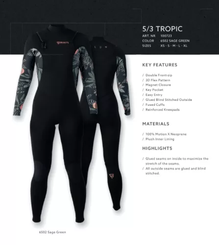 Brunotti Glow Fullsuit 5/3 Tropic