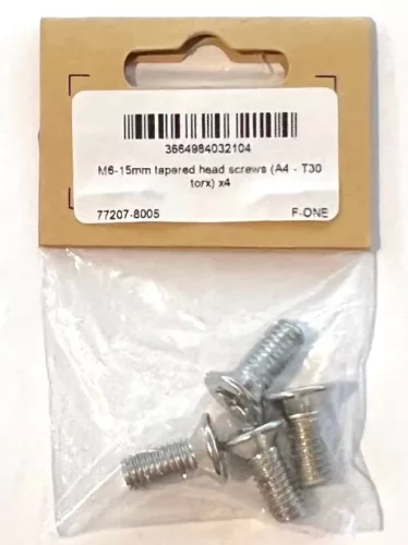 F-One M6 Torx csavar több méretben