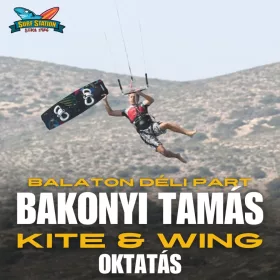 Wing és Kite oktatás Balaton déli part