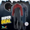 Prolimit Nordic Drysuit + Manera Seafarer Cap 3 mm Red