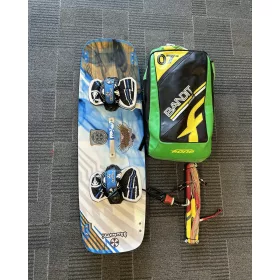 F-One Bandit 2017 7m2 + Brunotti 128 deszka komplett.