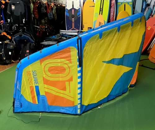 F-One Bandit 2017 7m2 + Brunotti 128 deszka komplett.