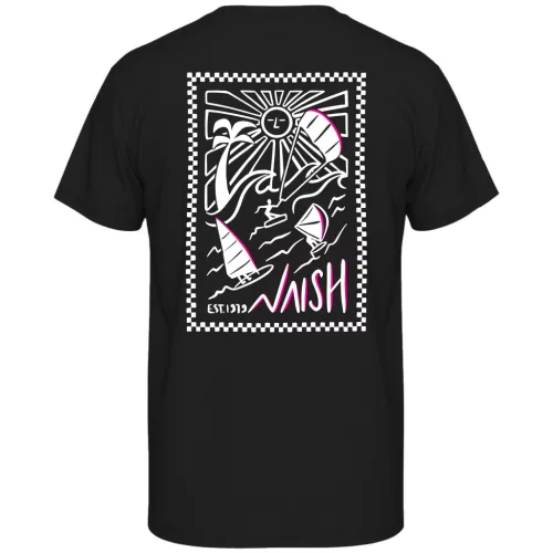 Naish Loose Fit T-Shirt Wave Riders white