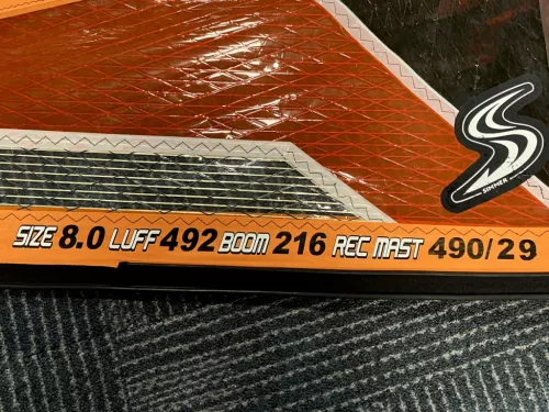 Simmer SCS 8.0m2 + Ga SDM C70 490 Új árbóc + Alu boom