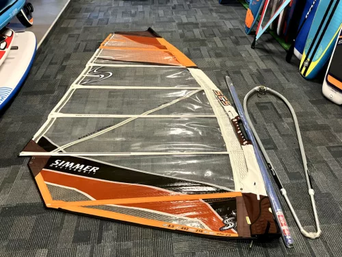 Simmer SCS 8.0m2 + Ga SDM C70 490 Új árbóc + Alu boom