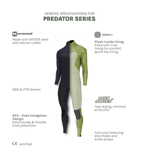 Prolimit Predator Steamer 6/4 Freezip FTM 2026