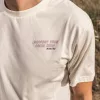 Manera T-shirt Férfi Support your local shop 2026 ivory