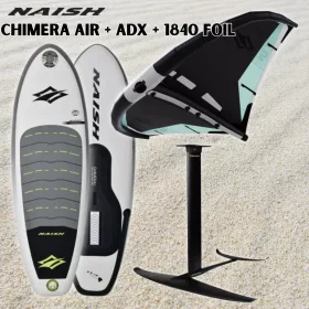 Naish Chimera Air 120L + ADX 25' + 1840 wingsurfer foil